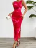 2025 Nova Roupa Feminina de Comércio Exterior Transfronteiriça Plataforma Independente Temu Shein Amazon Vestido Elegante Slim Sem Mangas Primavera Verão