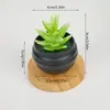 Venda Quente Transfronteiriça Suculentas Falsas Mini Plantas em Vasos de Plástico Suculentas de Simulação Presentes Plantas de Comércio Exterior Pequenos Enfeites para Casa