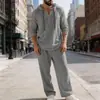 Traje deportivo casual de manga larga de color liso con capucha, holgado, talla grande, de primavera y otoño, transfronterizo del sudeste asiático