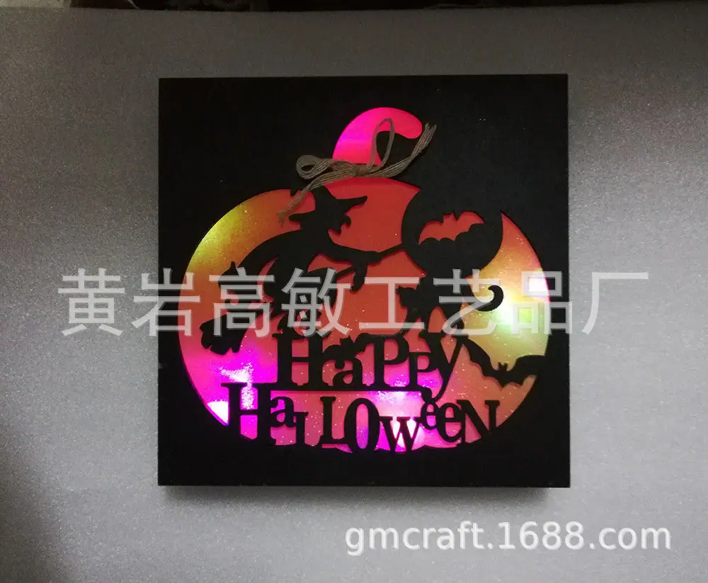 Lighted-Witch-Bat-Cat-Hanging-