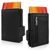 Porta-Cartões Personalizado Transfronteiriço Rfid Antifurto Multifuncional Slot para Cartão Carteira Porta-Cartões Automático Pop-Up Porta-Cartões Magnético Masculino