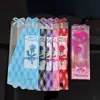 Caixa Plástica Transparente de PVC com Rosa em Folha de Ouro Caixa Triangular para Tocha Caixa para Buquê Caixa de Presente Fabricante de Presente para o Dia dos Namorados