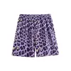 Pantalones Cortos de Algodón Nube de Verano para Mujer, Delgados, Talla Grande 110 kg, Casual Holgados, Relajados de Cintura Alta Pierna Ancha para Caminar