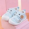 Zapatos de algodón para bebé invierno zapatos para niño pequeño 1 año de edad algodón más terciopelo acolchado antideslizante anticolisión resistente al desgaste 2 cálidos grandes algodón suela blanda