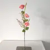 Flores de Rosa com Borda Enrolada Simuladas para Hotel, Pousada, Decoração de Arranjo de Flores para Mesa de Casa, Materiais Florais para Cenário de Casamento, Adereços de Festival