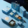 Regalos Empresariales Personalizados, Souvenirs, Pasteles de Luna del Festival de Mediados de Otoño, Embalaje de Tarjeta Blanca Colorida, Cajas de Regalo de Papel, Cajas de Regalo, Papel Kraft
