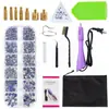 Suministro Especial Transfronterizo Kit Aplicador de Pedrería Hotfix Portátil Reparador de Pedrería Herramienta de Aplicación de Pedrería para Ropa Kit Fabricante Venta al por Mayor