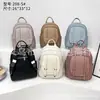 Mochila Nueva de Cuero Suave PU para Dama Antirrobo Ligera Coreana Gran Capacidad Bolsa de Viaje Transfronteriza Comercio Exterior Al por Mayor Bolsa para Mujer