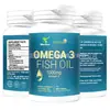 Venta Caliente Transfronteriza Aceite de Pescado OMEGA 3 Cápsula Blanda Aceite de Pescado 1000mg Cápsulas de Gelatina Blanda