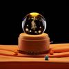 Atacado transfronteiriço mãos cruzadas gravação a laser tridimensional 3D bola de cristal ornamentos de luz noturna luminosos
