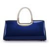 Bolsas de Noche Transfronterizas 2026 Modelo Nuevo Bolso de Novia Rojo Bolso de Mano de Cuero Charol Brillante de Moda Bolso de Boda Venta al por Mayor