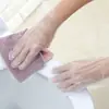 Guantes desechables multifuncionales para el hogar película de plástico Guantes de limpieza de cinco dedos guantes para teñir el cabello de salón de belleza al por mayor