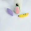 Muñeca de Lana Tejida a Crochet Nueva Hecha a Mano Serie de Frutas Colgante Tejido de Lana Llavero Colgante Adornos Producto Terminado