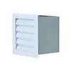 Ventilador Axial de Pared Cuadrado Anticorrosión y Antiexplosión Ventilador Axial de Pared 380V Ventilador Axial de Pared de Gran Volumen de Aire