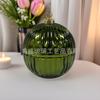 Hongyu Criativo Escandinavo Natal Vela Vermelha Perfumada Copo Suporte para Velas de Vidro Enfeites Decorativos High-End