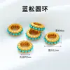 Acessórios Antigos de Latão Dourado Areia Pulseira Recortada Contas Espaçadoras Artesanais Acessórios para Joias DIY Acessórios para Pulseiras Wenwan