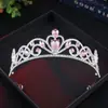 Nueva Corona de Novia Estilo Coreano de Lujo Ligero, Corona de Princesa para Fiesta de Cumpleaños de Lujo Ligero, Accesorio Súper Hada de Celebridad de Internet, Tiara de Reina
