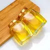 Frascos de Vidrio para Conservas al Vapor, Botellas Vacías, Frascos de Vidrio Resistentes a Altas Temperaturas para Frutas y Melocotones Amarillos, Frascos Sellados, Frascos para Miel, Uso Doméstico de Grado Alimenticio