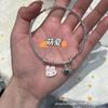 Pulseira Sanrio Desenho Animado Pulseira Kulomi Melhor Amigo de Casal Pulseira de Sino Ins Cinnamomum Dog Joia Pequeno Presente