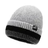 Chapéu de Lã Quente de Inverno Aoteng Chapéu de Tricô Pulôver Chapéu com Forro de Lã à Prova de Vento Proteção para Orelhas Chapéu Espessado Baotou para Ciclismo para Homens e Mulheres
