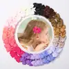 Set de Pinzas para el Cabello de Niña con Lazo de Cola de Golondrina de Color Sólido de Venta Caliente Transfronteriza con Cinta Acanalada Set de Accesorios para el Cabello para Niños