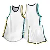 Chaleco Deportivo Transpirable de Secado Rápido Estilo Americano para Adultos Camiseta con Estampado Uniforme de Equipo de Competición para Estudiantes Universitarios Conjunto de Uniforme de Baloncesto Compra Grupal