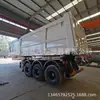 Fabricante Produz e Fabrica Semirreboque Basculante de Viragem Traseira para Fornecer Veículo com Suspensão a Ar Veículo de Transporte de Carvão e Cascalho