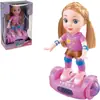 Boneca com mecanismo de Hoverboard da Amy com Luz e Som
