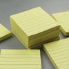 Post-it Linha Horizontal Fofo Cor Sólida Adesivo de Nota Adesivo de Mensagem para Estudante Adesivo Simples para Escritório Linha Termos Adesivo Colorido