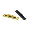 Aleación de Aluminio Mango Ancho Recto Negro Pulido Dorado Tirador de Gabinete de Cajón Tirador de Gabinete de Aleación de Aluminio