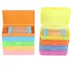 Caja de Bastoncillos Limpiadores para Pestañas Postizas Caja de Hisopos con Alcohol Caja de Pinceles para Labios Pincel Delineador Caja de Almacenamiento para Baño Caja de Herramientas de Maquillaje de PP