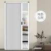 Porta Dobrável Porta de Correr Divisória Cozinha Banheiro Varanda Sem Instalação Porta Retrátil Simples