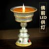Lâmpada de manteiga eletrônica recarregável liga de Candelabro oito auspiciosos plug-in Lâmpada de Buda lâmpada doméstica sem fumaça lâmpada piloto LED