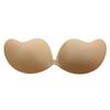 Almofadas de Silicone Respiráveis em Formato de Manga Cruzadas para Amazon, Venda Quente, Fecho Frontal, Efeito Push-Up, Aumento Pequeno do Seio, Protetores de Mamilo Invisíveis Sem Costura