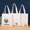 Bolsa de lona de gran capacidad al por mayor materiales de aprendizaje organización almacenamiento bolsa de algodón color sólido resistente al desgaste moda regalo bolso de mano
