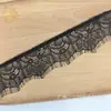 Ribete de encaje de pestañas de un solo lado, fabricante 2017, 100% nailon, no elástico, 5 CM, utilizado como adorno decorativo para ropa y dobladillos de faldas
