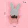 Novedad en stock dibujos animados lindos网红 (influencer) tela solar estrella de cinco puntas hongo accesorios bolsa sombrero accesorios decorativos