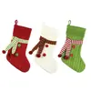 Bolsas de presente de Natal mais vendidas internacionalmente, bolsas de presente de decoração de Natal, sacos de doces, cachecóis, meias de Natal, enfeites de árvore de Natal