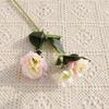 Platycodon Simulado Ramo Único Flor Lisianthus Estilo Europeu Simples Decoração Suave para Casa Flor Artificial Flor Falsa Arranjo de Casamento Flor Decorativa