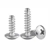 Tornillos Autorroscantes de Acero Inoxidable 304 de Cabeza Plana Phillips Grandes M2-M5 Tornillos Autorroscantes de Cabeza de Sombrilla Tornillos de Cola Plana