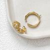 Bolsa de cobre de 14 k, color dorado, soporte para perla hueca, anillo, soporte para anillo, joyería hecha a mano, anillo, pulsera, accesorios, material