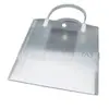 Suministro Directo de Fábrica Bolsa de Plástico de PP con Asa Bolsa de Plástico de PP con Oreja para Tenedor Bolsa Tote de Regalo de Plástico de PP