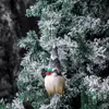 Decoraciones Navideñas Colgantes para Árbol de Navidad Muñecas Tejidas Transfronterizas Muñecas Luminosas Sin Rostro Gnomos Tejidos Retro