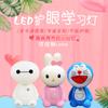 Lámpara de Escritorio de Dibujos Animados Personalizada para Regalo con Impresión de Logo y Patrón, Luz Nocturna Recargable que Protege los Ojos, Lámpara de Escritorio LED al por Mayor