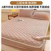 Cobertor Acolchoado de Veludo Leite Espesso de Inverno Lençóis de Cama Peça Única Cobertor de Cama com Forro de Lã Cobertor de Colchão Simmons Lençóis de Cama de Veludo Coral para Crianças