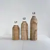 Jarrón de Madera Maciza con Flores Secas de Madera y Aromaterapia para la Sala de Estar, Casa de Campo Pastoral, Decoración Creativa para el Hogar Estilo Japonés