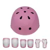 Juego de equipo de protección para niños directo de fábrica rodilleras coderas muñequeras casco 7 piezas equipo de protección para patinete equipo de protección patinaje sobre ruedas