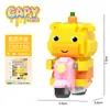 Bloques de Construcción Educativos Compatibles de Micro-Partículas para Niños, Serie de Muñecos Lindos de Dibujos Animados de Alta Calidad, Juguetes de Caja Sorpresa de Puesto Callejero, Regalos