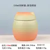Dispositivo Zhenfu degradado azul y blanco lindo gato maceta de cerámica maceta de cerámica tetera despertador tetera doméstica almacén de té botella de polvo aromático frasco de almacenamiento