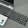 Película Protetora de Teclado e Capa de Poeira Adequada para Laptop Dell Precision 3561/3560 de 15,6 polegadas